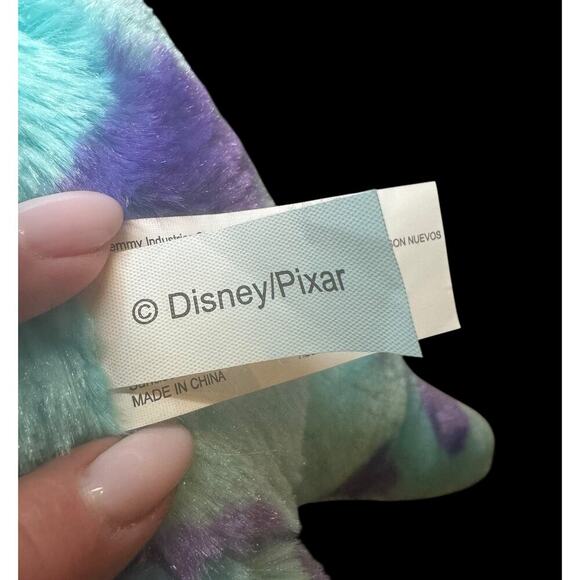 Disney Pixar Monsters Inc. Sulley Holiday Plush Toy with Santa Hat & Scarf - Picture 6 of 6